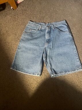 Men's Light Blue Denim Jean Shorts